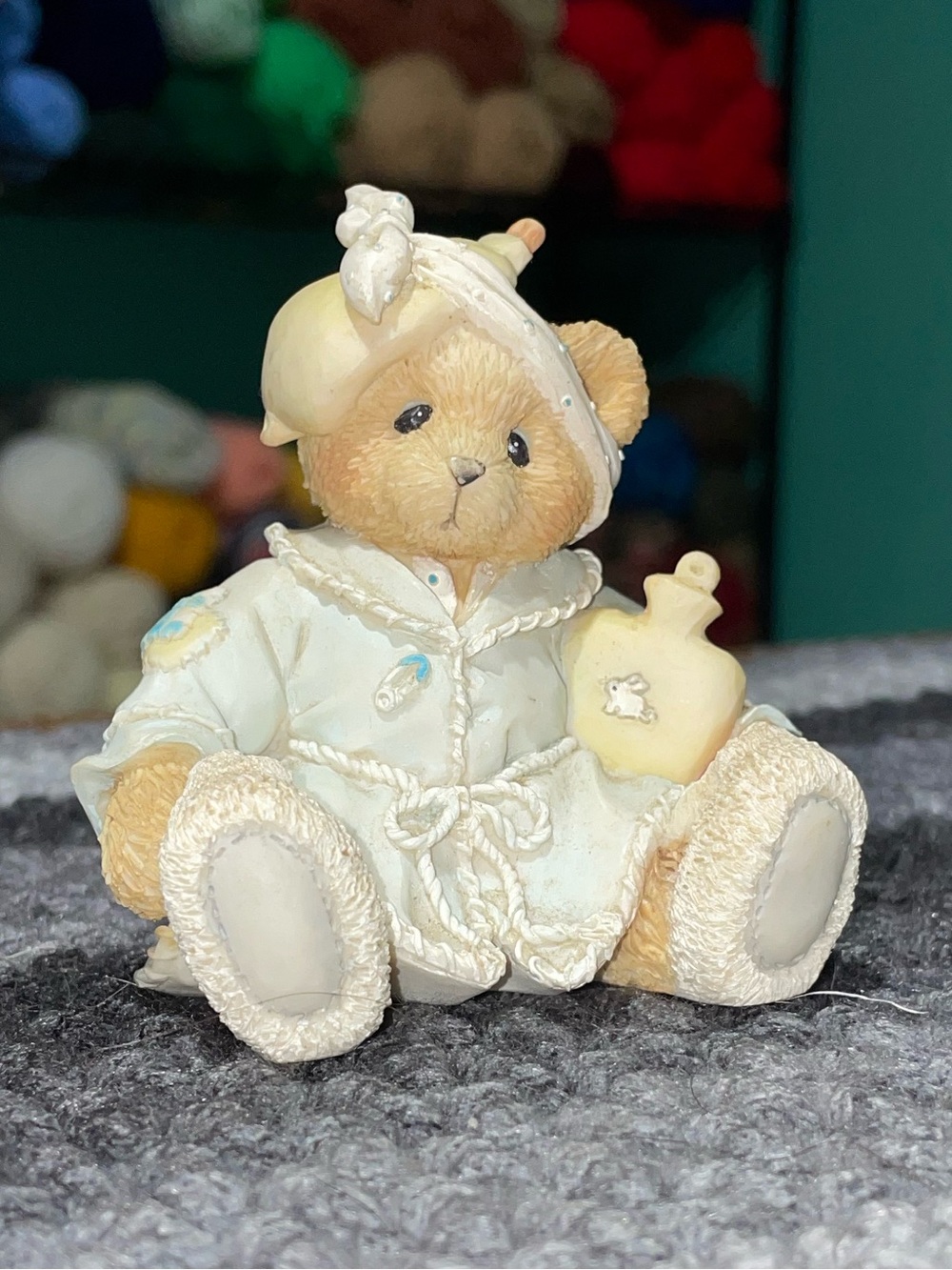 Vintage Cherished Teddies "Kiss the Hurt and Make It Well" figurine